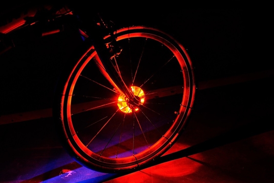 la bicicleta de 10lm LED habló el flash rápido ligero de 15 gráficos