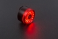 15 lúmenes LED USB tira bicicleta luz trasera recargable alto rendimiento trasero 20mm